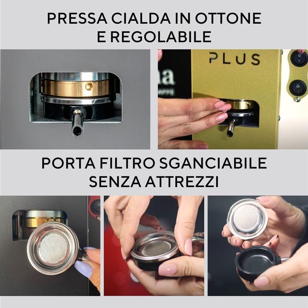 MACCHINA CAFFE AROMA PLUS A CIALDE 2024 IN CARTA STANDARD ESE 44+50 CIALDE IN OMAGGIO