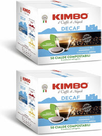 CAFFE KIMBO - CIALDE ESE 44MM  - MISCELA DECAFFEINATA DEK