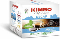 CAFFE KIMBO - CIALDE ESE 44MM  - MISCELA DECAFFEINATA DEK