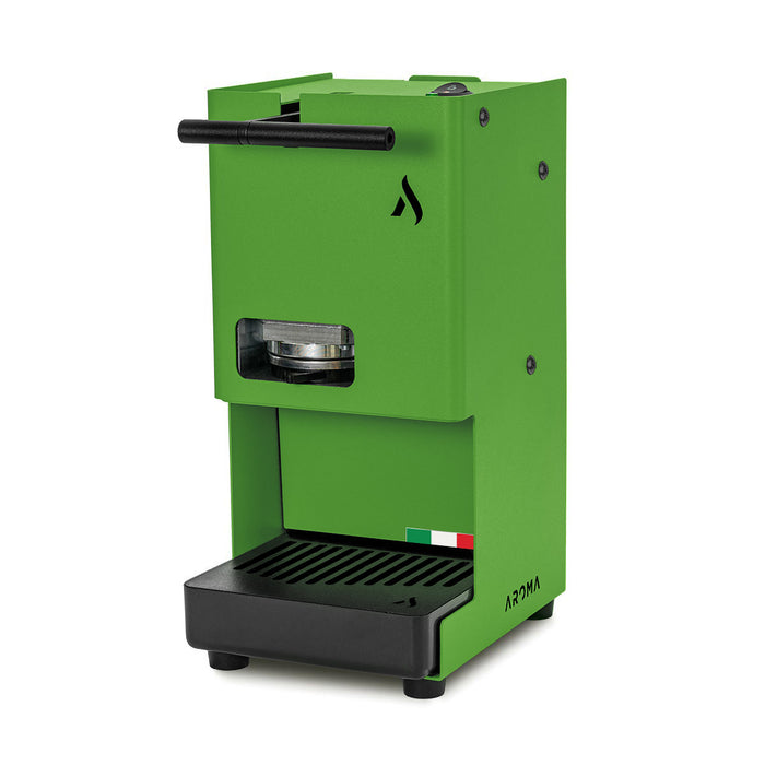 MACCHINA CAFFÈ A CIALDE IN CARTA AROMA EGO 2025 STANDARD ESE 44 COLORE VERDE