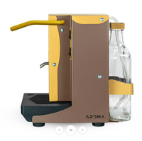 MACCHINA CAFFÈ A CIALDE IN CARTA AROMA PLUS ORO E TORTORA STANDARD ESE 44