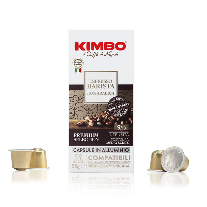 CAFFE KIMBO - COMPATIBILE PER NESPRESSO  - MISCELA ESPRESSO BARISTA 100% ARABICA