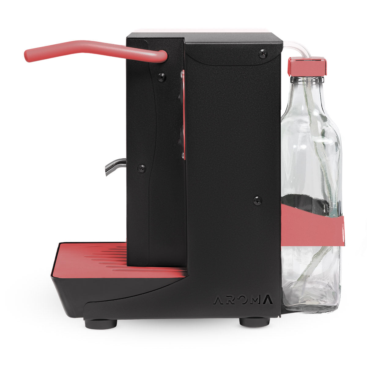 MACCHINA CAFFÈ A CIALDE IN CARTA AROMA PLUS NERA E ROSA ESE 44 + 50 CIALDE OMAGG