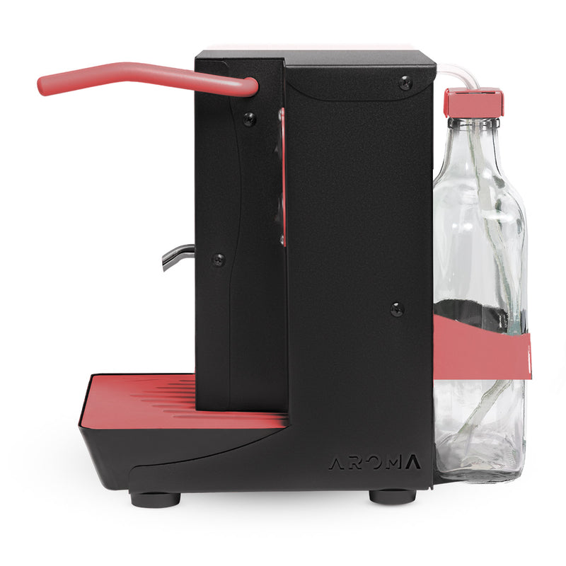 MACCHINA CAFFÈ A CIALDE IN CARTA AROMA PLUS NERA E ROSA ESE 44 + 50 CIALDE OMAGG