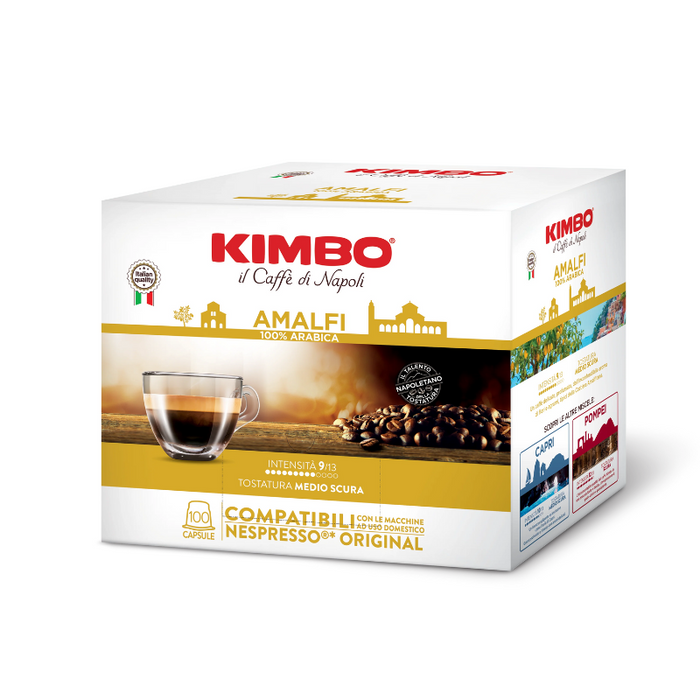 CAFFE KIMBO - COMPATIBILE PER NESPRESSO  - MISCELA AMALFI