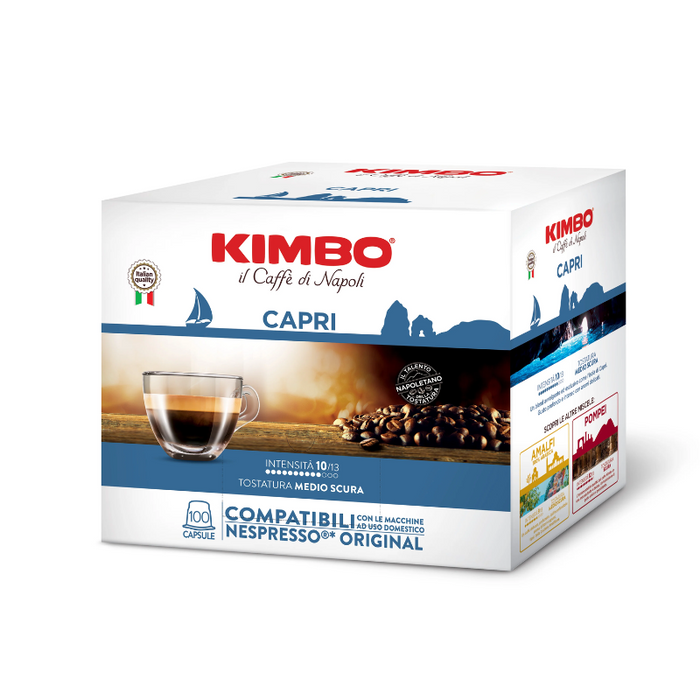 CAFFE KIMBO - COMPATIBILE PER NESPRESSO  - MISCELA CAPRI