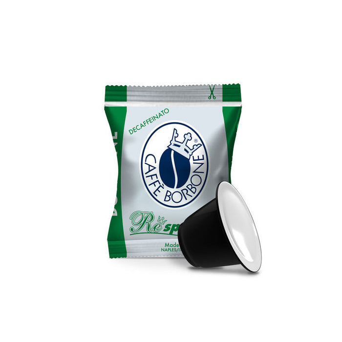 CAFFE BORBONE - CAPSULE PER NESPRESSO - MISCELA DEK