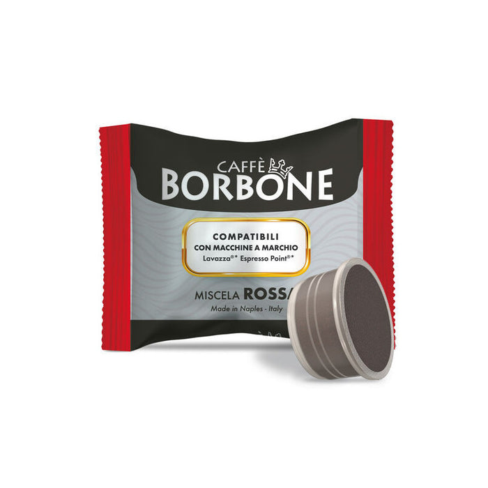 CAFFE BORBONE - CAPSULE PER ESPRESSO POINT   - MISCELA ROSSA