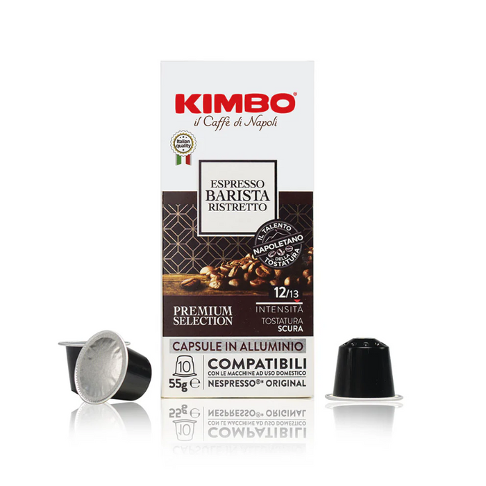 CAFFE KIMBO - COMPATIBILE PER NESPRESSO  - MISCELA ESPRESSO BARISTA RISTRETTO